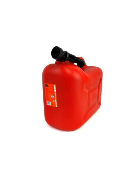 Bidón de gasolina con surtidor, capacidad 20 litros