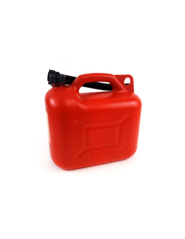 Bidón de gasolina con surtidor, capacidad 10 litros
