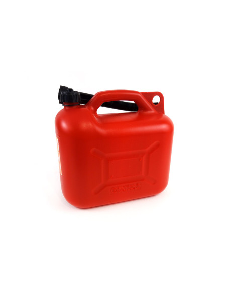 Bidón de gasolina con surtidor, capacidad 10 litros