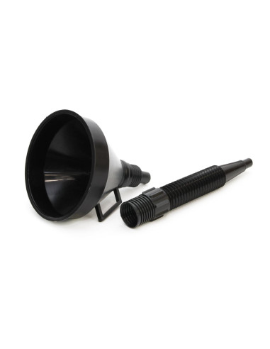 Embudo de plástico de dos piezas