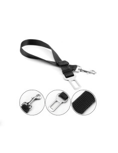 Correa para mascotas, anclaje cinturón de seguridad