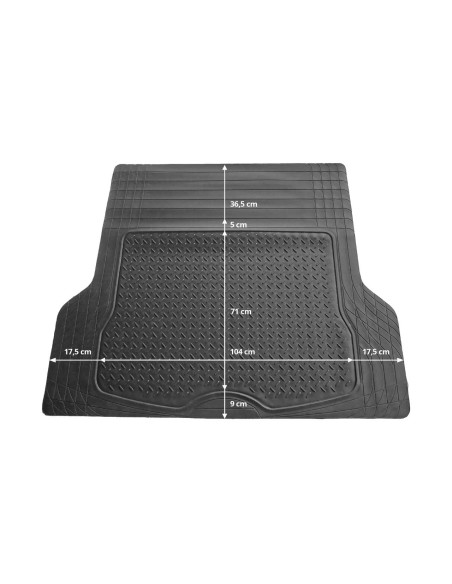 Alfombra de goma universal maletero (137x108 cm)