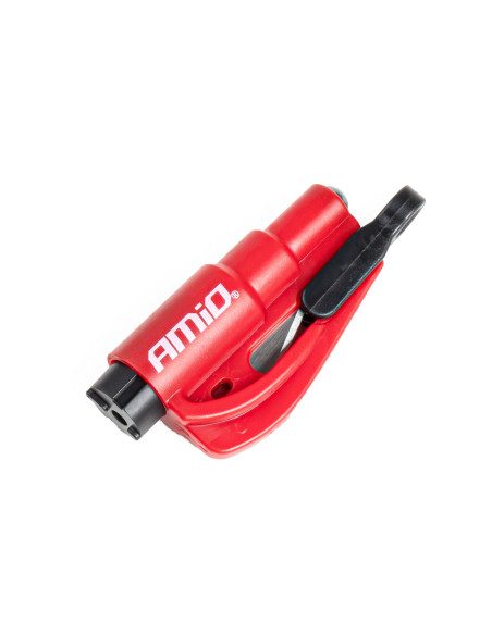 ? Herramienta 2 en 1: Martillo Rompevidrios y Cortador de Cinturón ?️