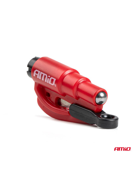 ? Herramienta 2 en 1: Martillo Rompevidrios y Cortador de Cinturón ?️