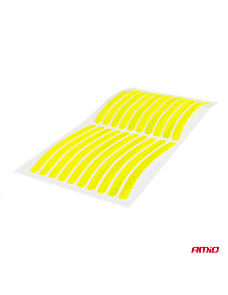 ? Mejora tu Seguridad: Pegatinas Reflectantes para Neumáticos (x20) ?