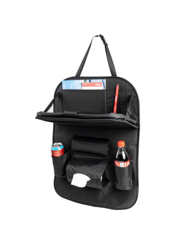 ¡Organiza tu Coche! ?✨ Mesa y Almacenaje en Uno - AutoAcc.es