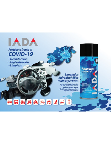 Spray desinfectante universal multisuperficies (Bote de 520 ml.)