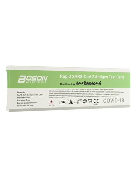 Test autodiagnósito para Covid-19 de la marca BOSON