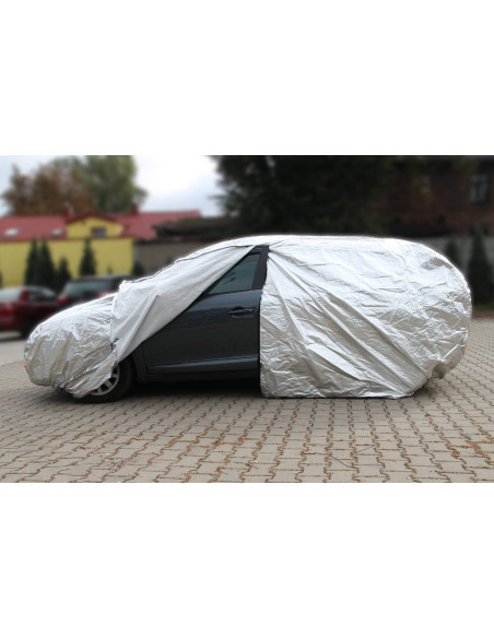 Funda exterior para coche con algodón, talla M