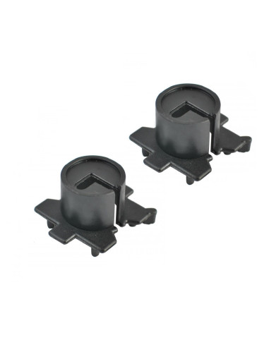 Jgo. Adaptadores plástico H7