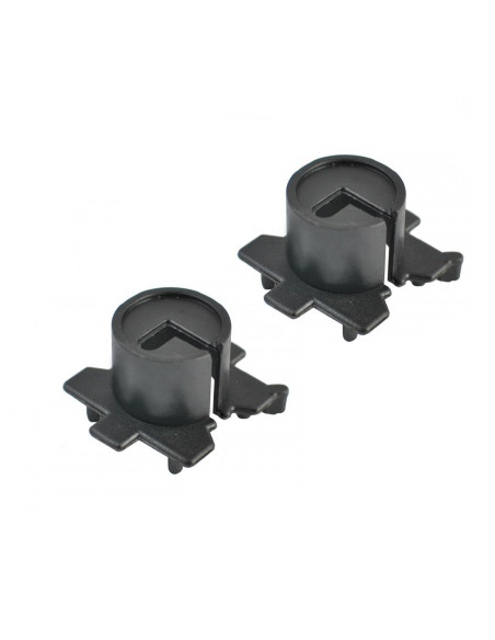 Jgo. Adaptadores plástico H7