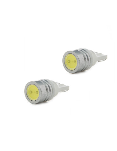 Jgo.Bombillas posición T10 1 led blanco 24V