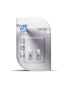 Jgo. bombillas posición T10 2 leds blancos CAN-BUS