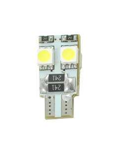 Jgo. Bombillas T10 CAN-BUS 4 leds blancos 2