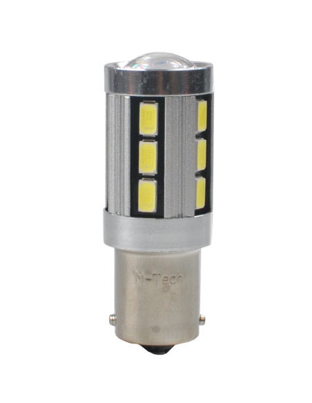 Juego 2 Bombillas Led BA15S 16 Leds Can-Bus