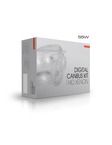 Kit  12V55W H4 HI/LO 8000K CAN-BUS
