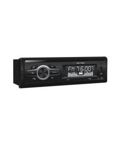 BELSON BS-1400BT - Autorradio FM para coche con manos libres bluetooth, entrada USB y AUX-in frontal