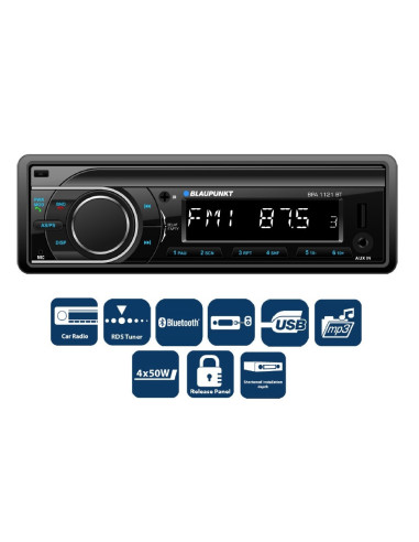Receptor Blaupunkt BPA-1121BT con bluetooth y entradas USB y AUX-in