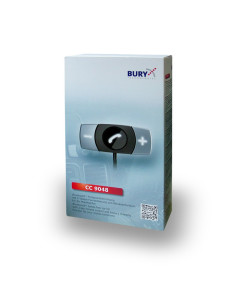 BURY CC9048 - Kit de Manos libres bluetooth con instalación, 2 teléfonos simultáneos 2