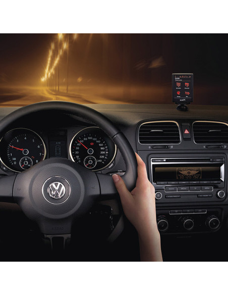 BURY CC9056 Plus - Kit de Manos libres bluetooth con pantalla TFT 2.8 ", 2 teléfonos simultáneos