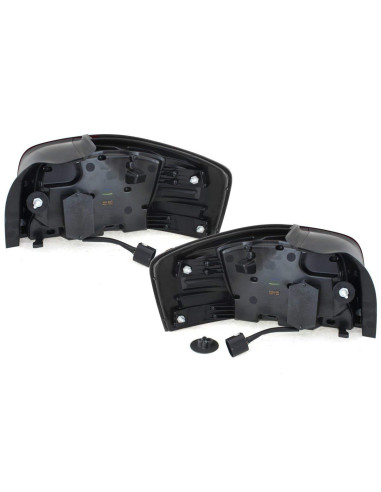 Pilotos led Audi A3 8P 03-08 negro ahum. DIN