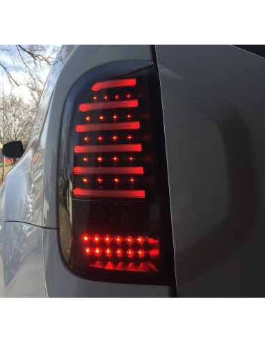 Pilotos LED Dacia/Renault Duster 09-17 con DIN