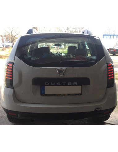 Pilotos LED Dacia/Renault Duster 09-17 con DIN