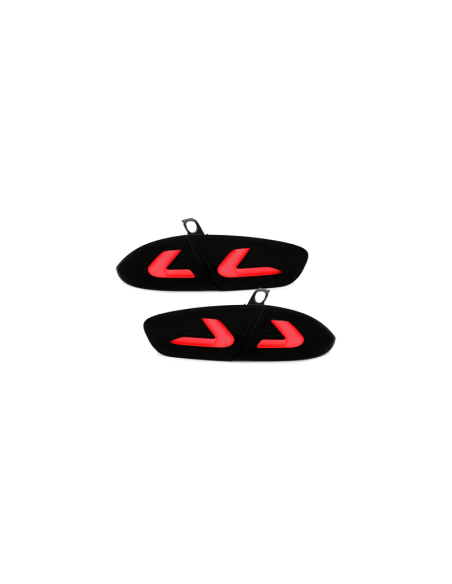 ? Pareja de Pilotos traseros carDNA LED para Seat León 1P1