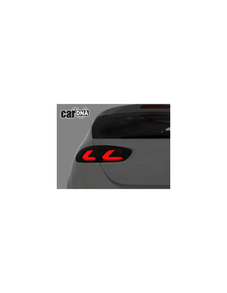 ? Pareja de Pilotos traseros carDNA LED para Seat León 1P1