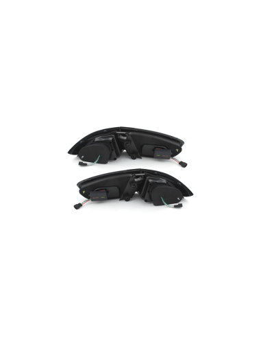 ? Pareja de Pilotos traseros carDNA LED para Seat León 1P1