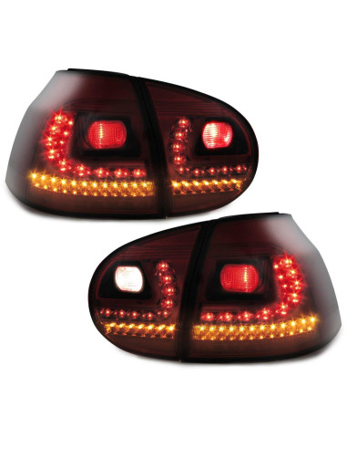 Pilotos de led con intermitentes dinámicos para Volkswagen Golf 5 V (03-08)