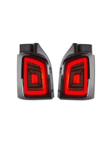 ? Pareja de Pilotos traseros carDNA LED para Volkswagen T5  y T5 GP