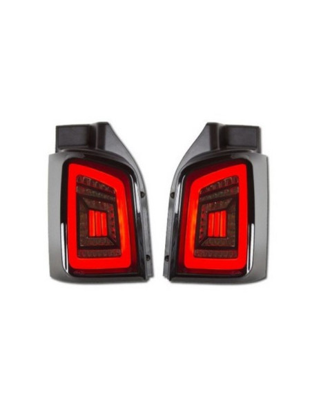 ? Pareja de Pilotos traseros carDNA LED para Volkswagen T5  y T5 GP