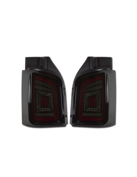 ? Pareja de Pilotos traseros carDNA LED para Volkswagen T5  y T5 GP