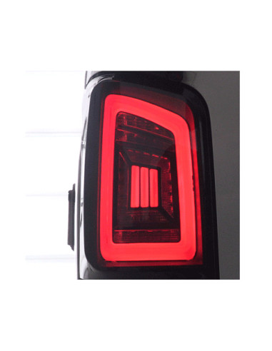 ? Pareja de Pilotos traseros carDNA LED para Volkswagen T5  y T5 GP