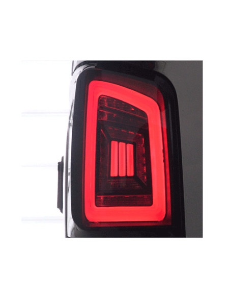 ? Pareja de Pilotos traseros carDNA LED para Volkswagen T5  y T5 GP