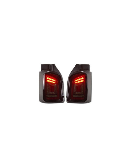 ? Pareja de Pilotos traseros carDNA LED para Volkswagen T5  y T5 GP