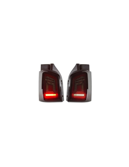 ? Pareja de Pilotos traseros carDNA LED para Volkswagen T5  y T5 GP