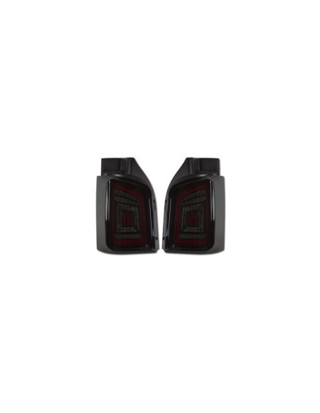 ? Pareja de Pilotos traseros carDNA LED para Volkswagen T5  y T5 GP