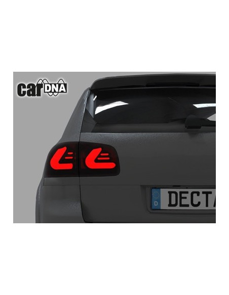 ? Pareja de Pilotos traseros carDNA LED para Volkswagen Touareg I 7L