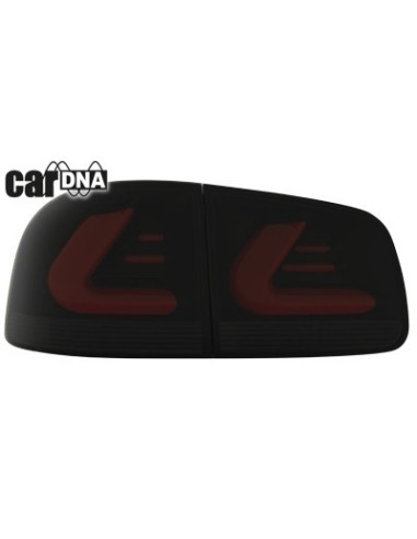? Pareja de Pilotos traseros carDNA LED para Volkswagen Touareg I 7L
