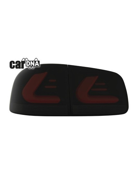 ? Pareja de Pilotos traseros carDNA LED para Volkswagen Touareg I 7L