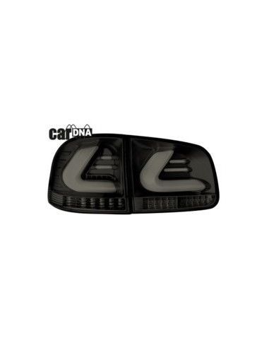 ? Pareja de Pilotos traseros carDNA LED para Volkswagen Touareg I 7L