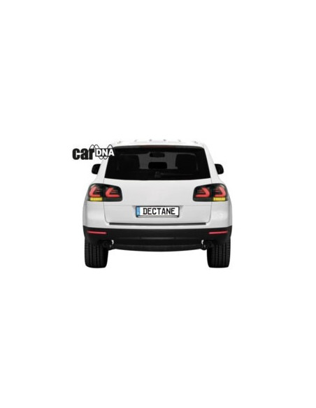 ? Pareja de Pilotos traseros carDNA LED para Volkswagen Touareg I 7L