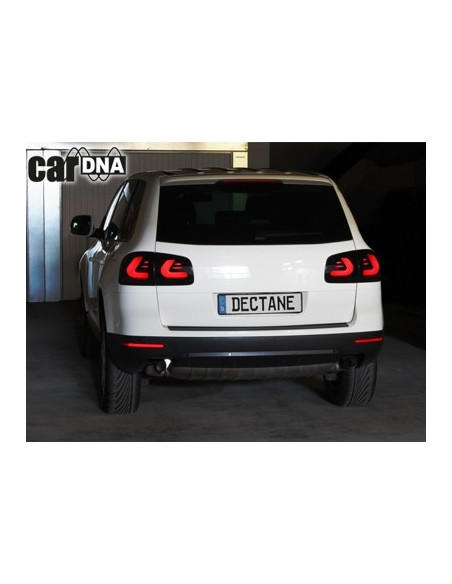 ? Pareja de Pilotos traseros carDNA LED para Volkswagen Touareg I 7L