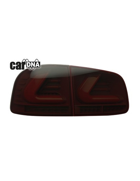 ? Pareja de Pilotos traseros carDNA LED para Volkswagen Touareg I 7L