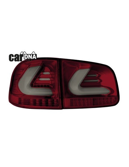 ? Pareja de Pilotos traseros carDNA LED para Volkswagen Touareg I 7L