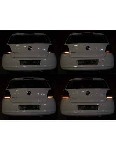 Pilotos LED VW Polo 6R/6C con intermitente din.
