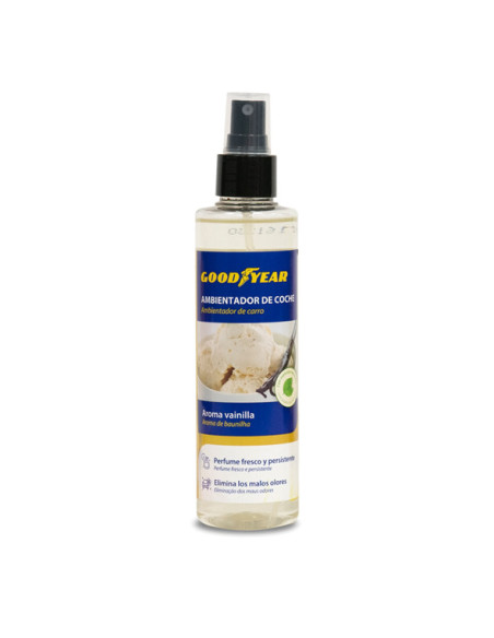 ? Good Year - Ambientador en spray con aroma vainilla (200 ml.) ✅