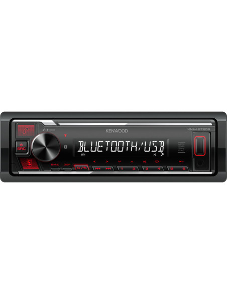 ? Kenwood KMM-BT209 - Auto Radio 1DIN con Bluetooth, USB y Spotify